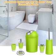 6 Pc Bathroom Accessories Set