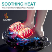 Shiatsu Foot Massager with Heat and Deep Kneading Therapy