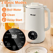 Mooye 35oz Nut Milk Maker Makes Plant-Based Dairy Free Beverages