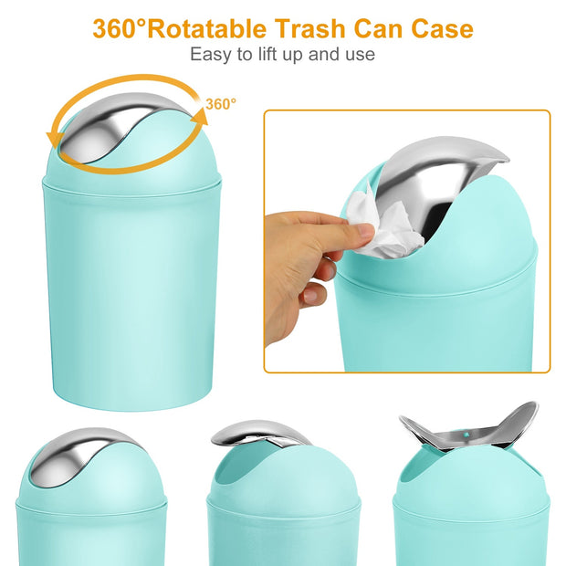 6 Pc Bathroom Accessories Set