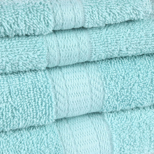 Solid 18-Piece Bath Towel Set Collection